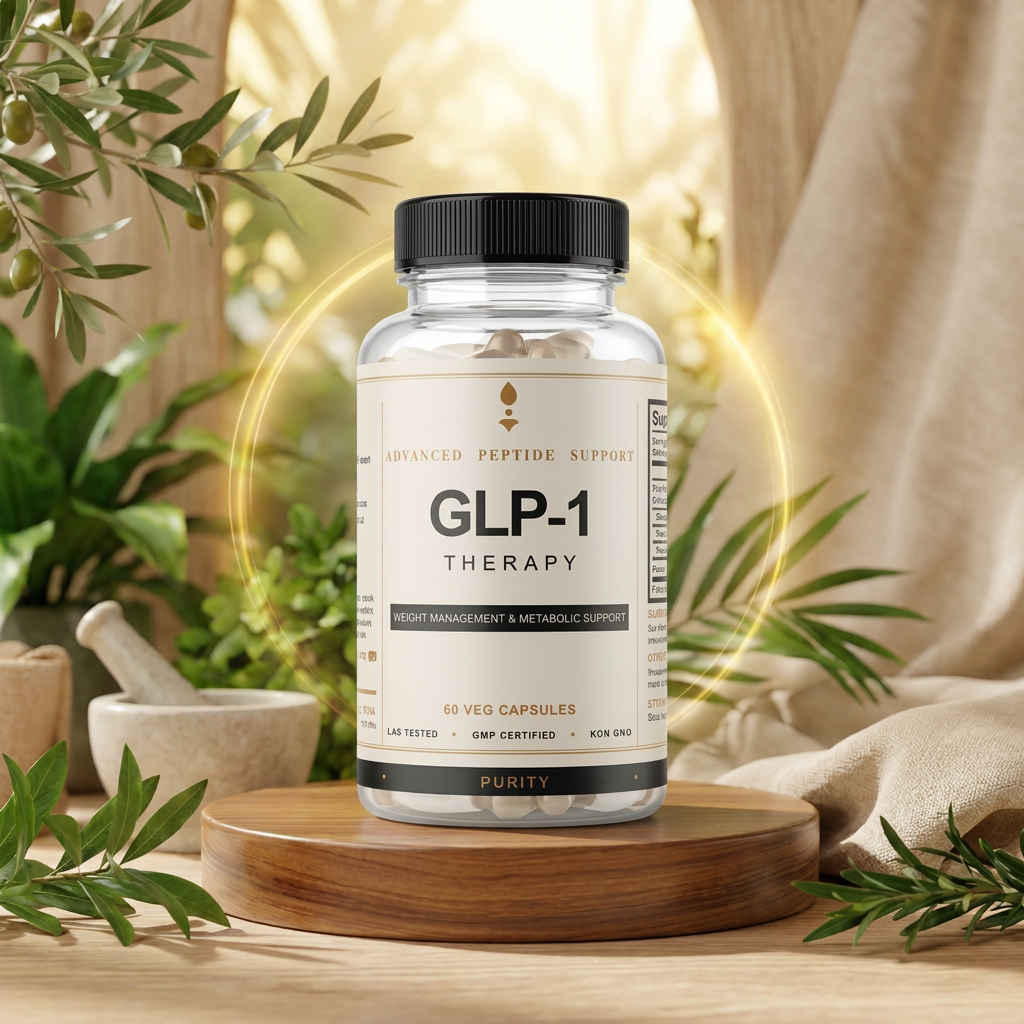 GLP-1 Therapy supplement bottle